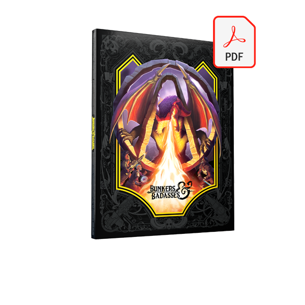 Bunkers & Badasses Science-Fantasy Digital RPG Sourcebook (PDF Version)